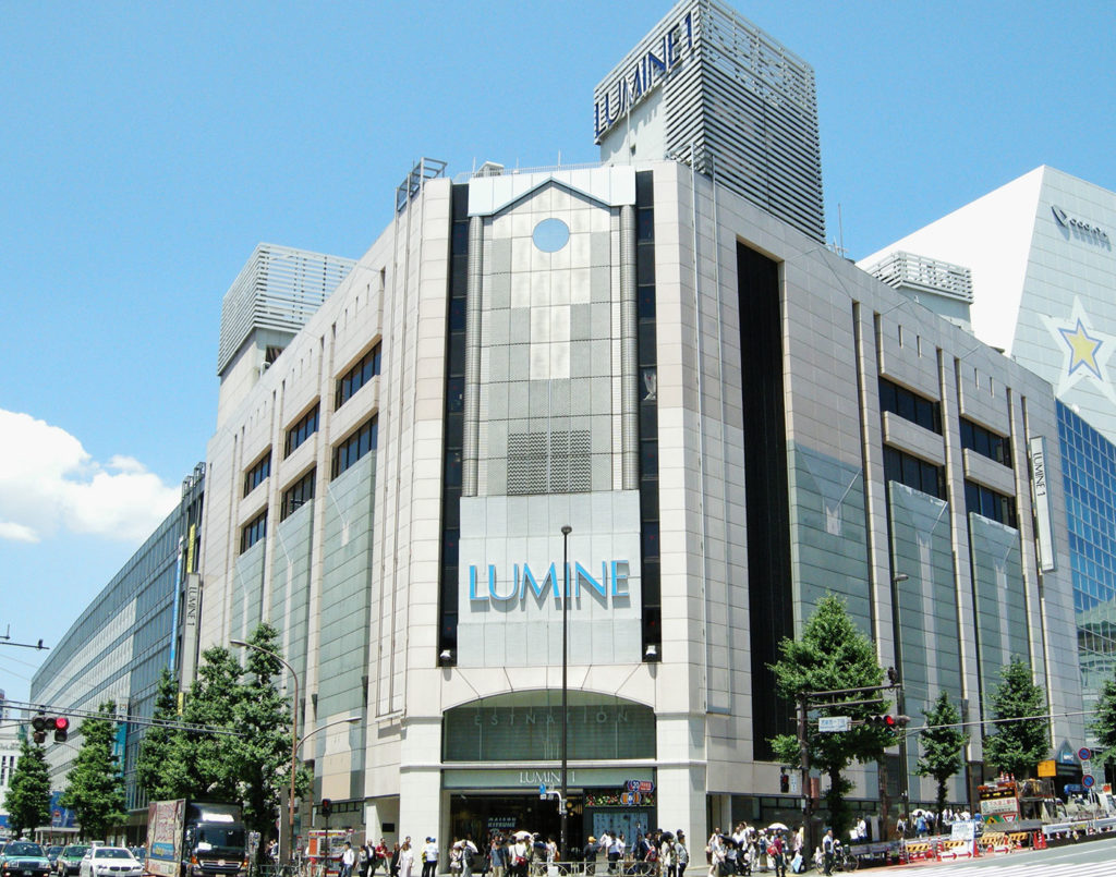 shopping tokyo lumine shinjuku